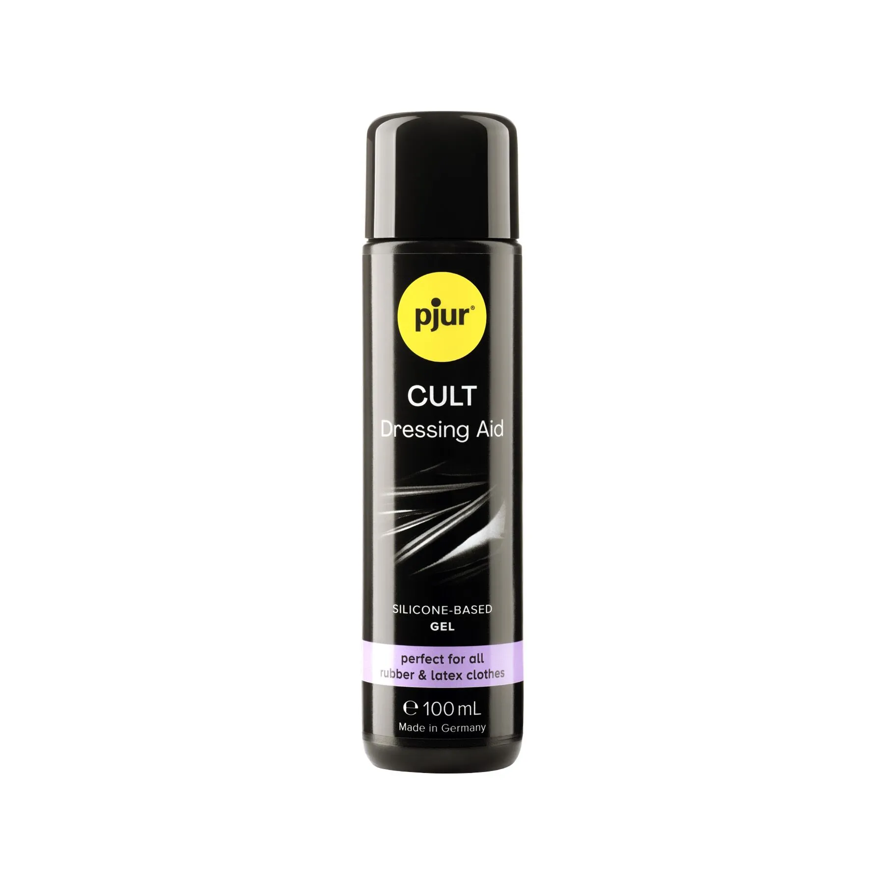Змазка для латексу та гуми pjur Cult Dressing Aid 100 мл, для полегшення надягання фетиш-вбрання