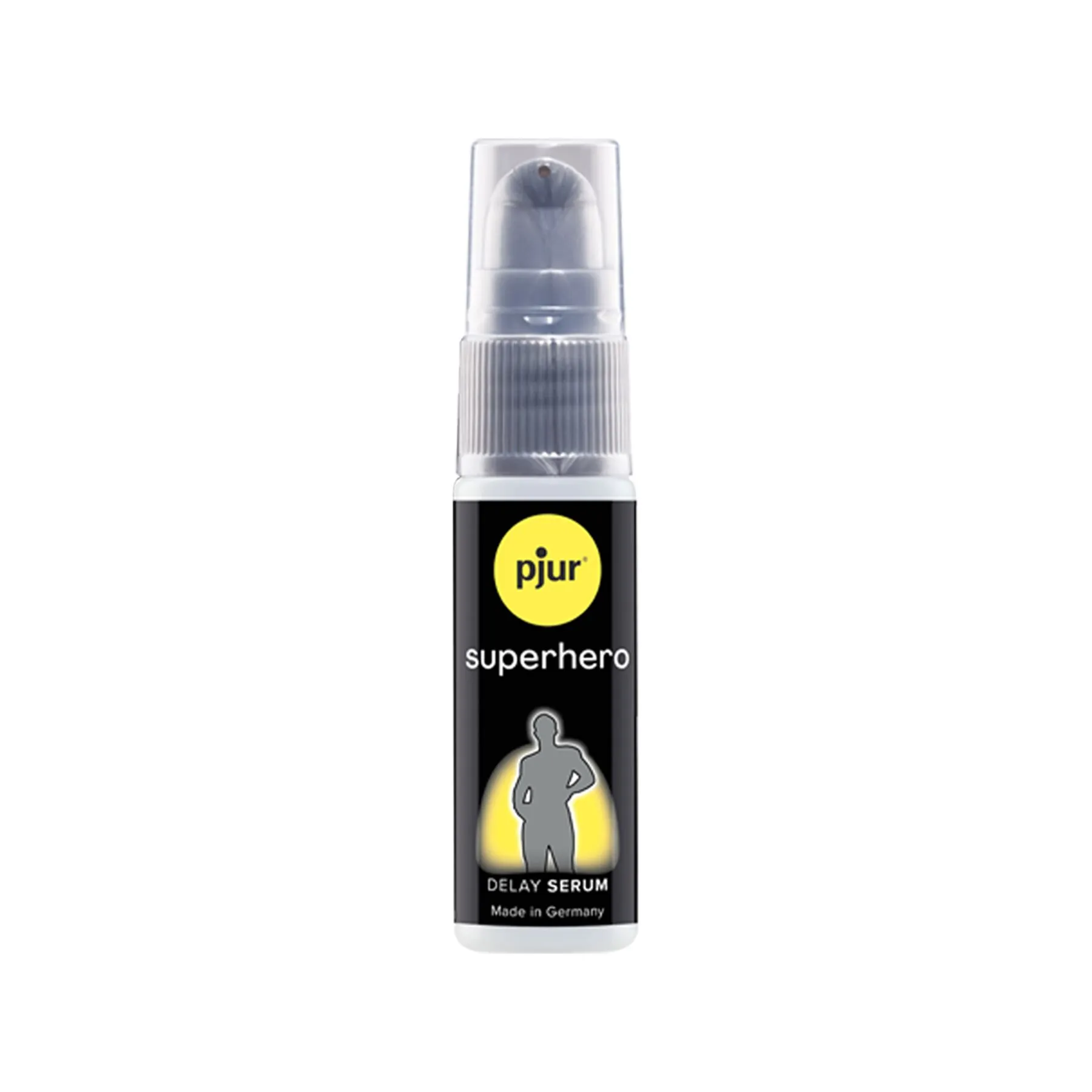 Сироватка-пролонгатор pjur Superhero Delay Serum 20 мл, створює ефект плівки, без оніміння