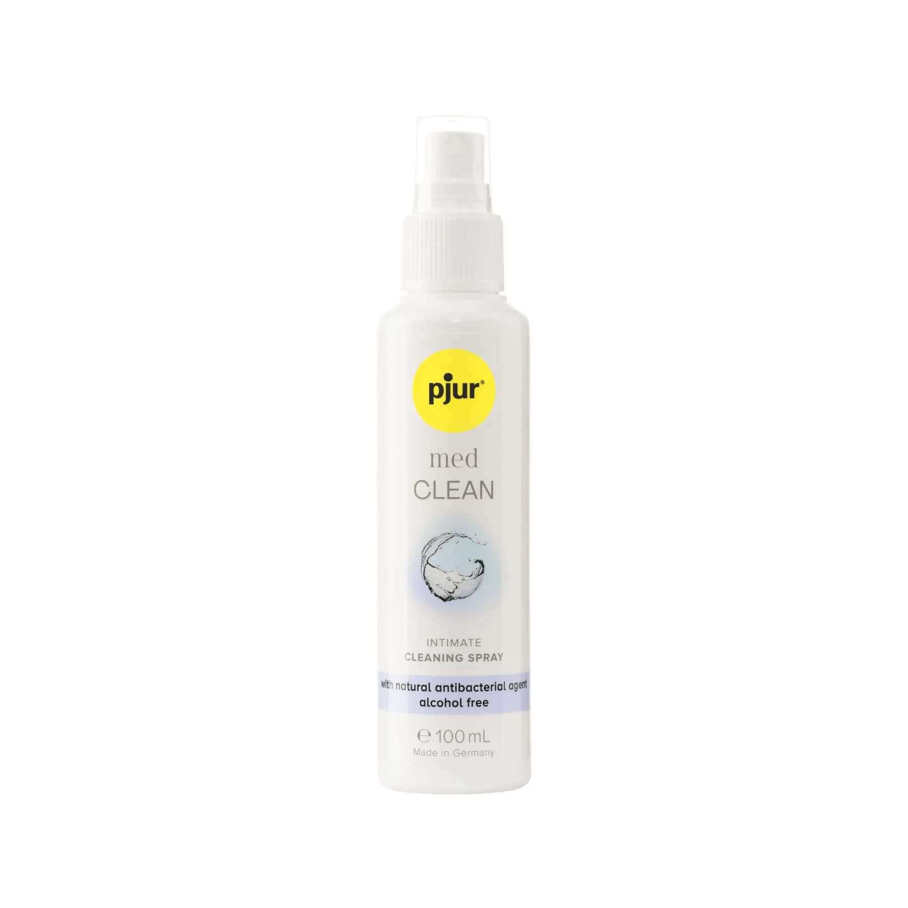 Очищувальний спрей pjur med Clean Spray 100 мл, для ніжної шкіри та іграшок, антибактеріальний