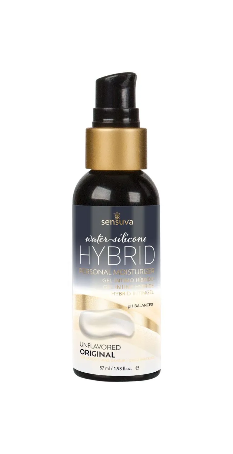 Змазка водно-силіконова Sensuva Hybrid Formula (57 мл) без цукру, можна для оральних пестощів