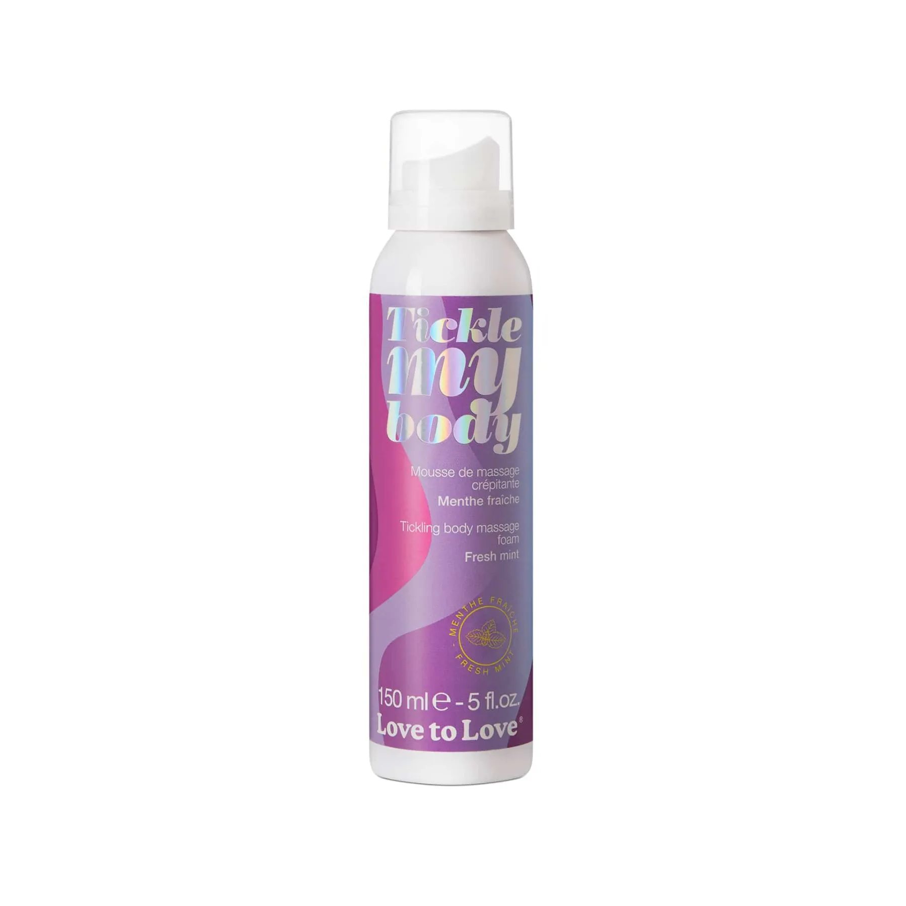 Масажна піна Love To Love TICKLE MY BODY Fresh Mint (150 мл) зволожувальна