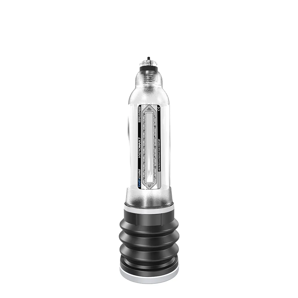 Гідропомпа Bathmate Hydromax 7 Clear, для члена довжиною від 12,5 до 18 см, діаметр до 5 см