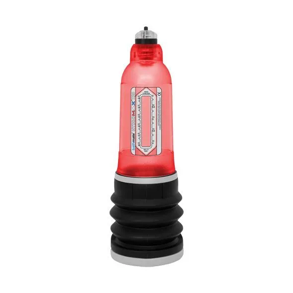 Гідропомпа Bathmate Hydromax 5 Red, для члена довжиною від 7,5 до 12,5 см, діаметр до 4,5 см