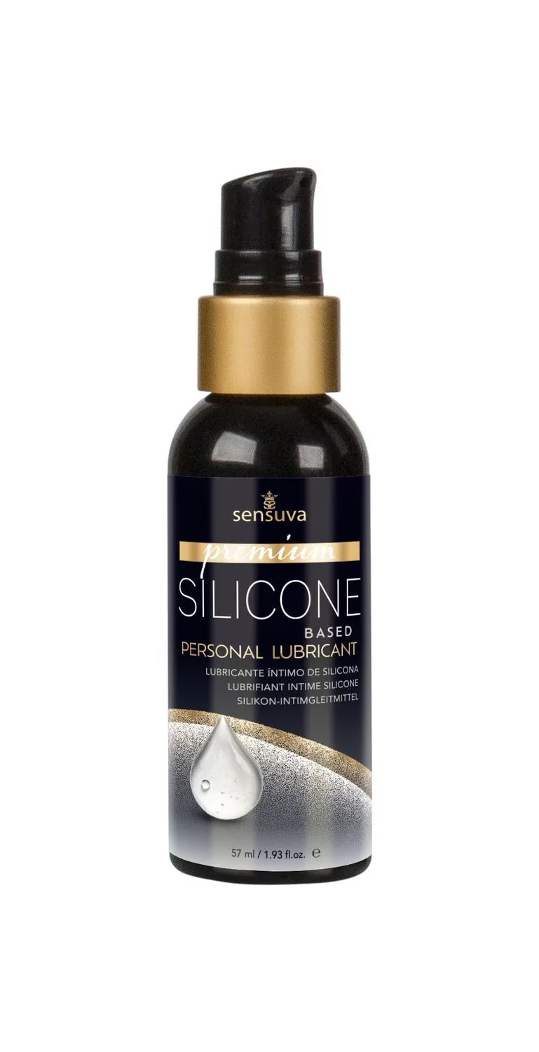Силіконова змазка Sensuva Premium Silicone (57 мл), без гліцерину, парабенів і ментолу