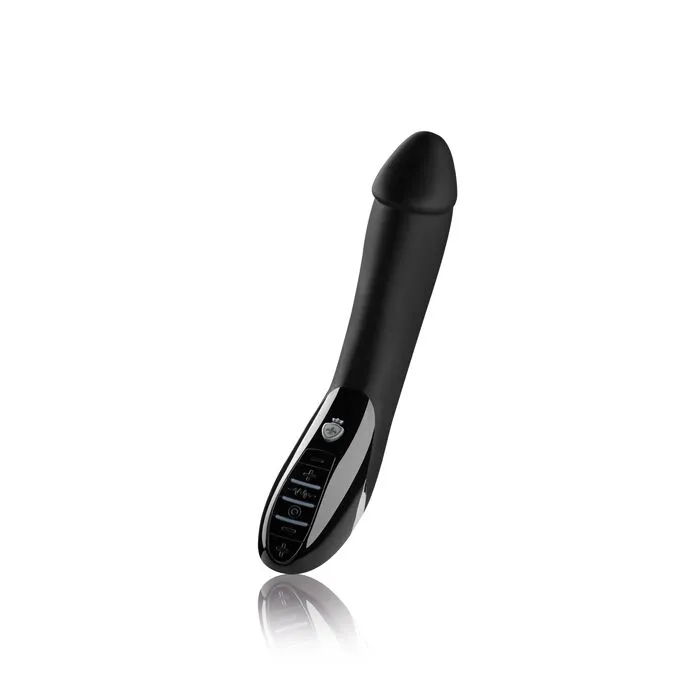 Вібратор з електростимуляцією Mystim Tickling Truman eStim Black, міостимулятор