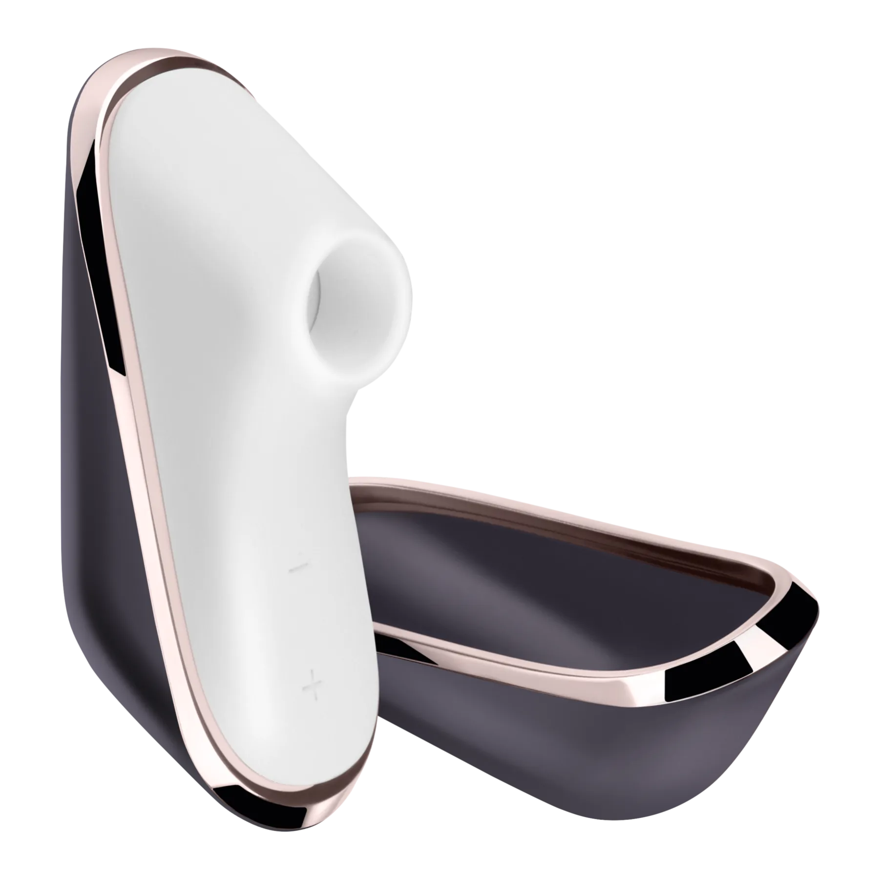 Вакуумний кліторальний стимулятор Satisfyer Traveler, корпус-чохол на магнітах