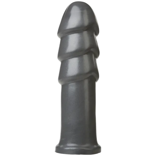Фалоімітатор для фістингу Doc Johnson American Bombshell B-10 Warhead Gun Metal, діаметр 6,9 см