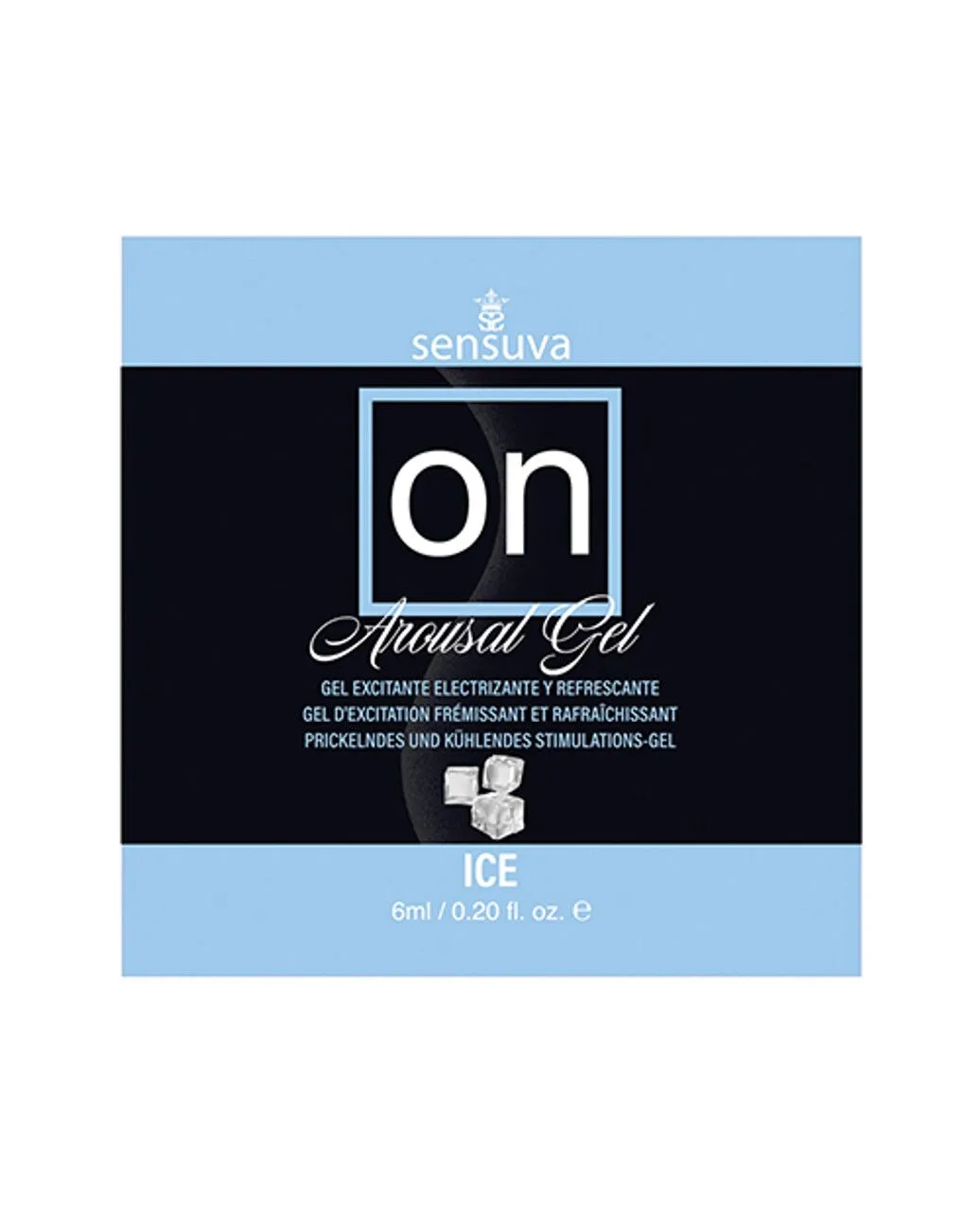 Пробник збуджувального гелю Sensuva - ON for Her Arousal Gel Ice (4 мл)