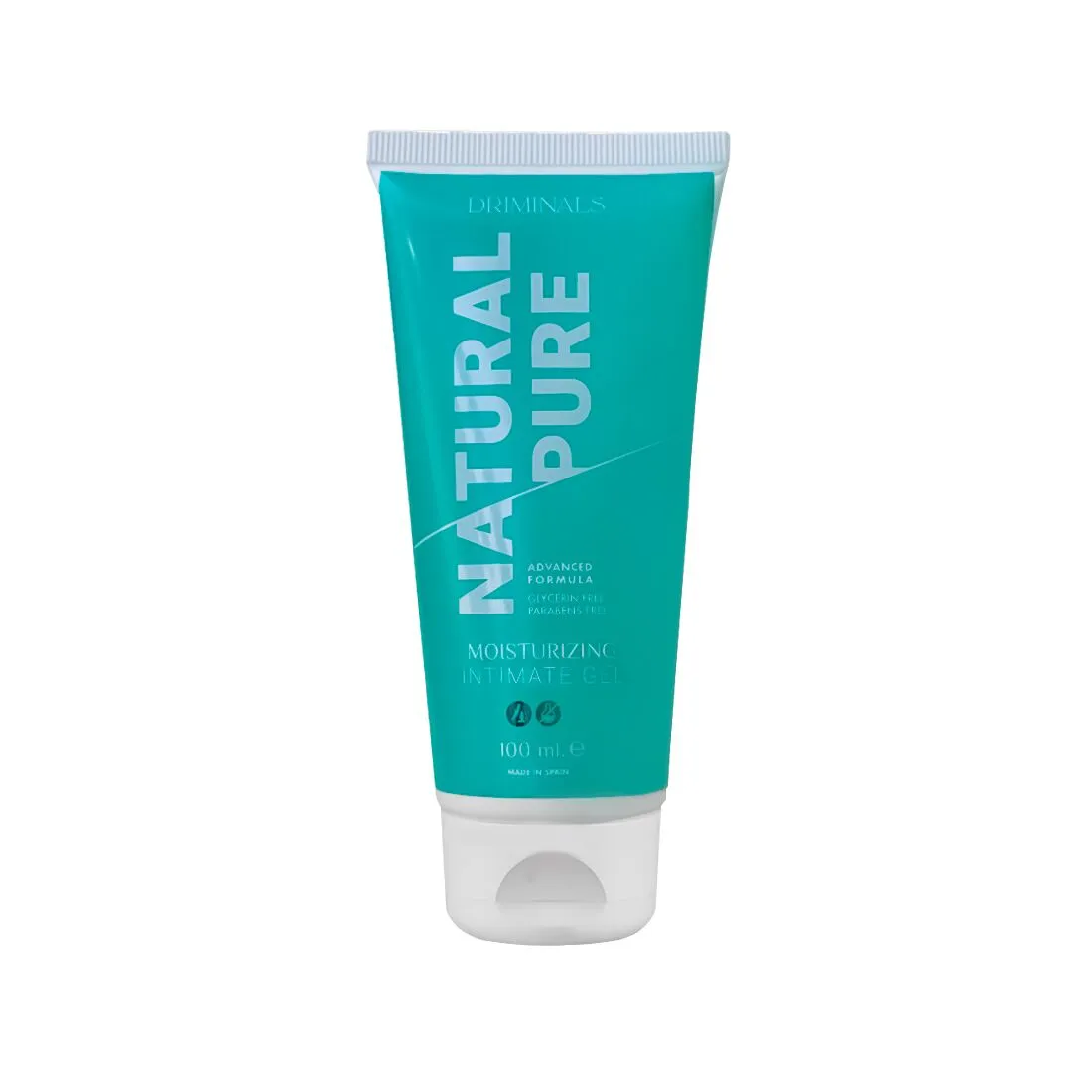 Гель-лубрикант для чутливої шкіри Driminals Natural Pure 100 мл, водна основа, без гліцерину