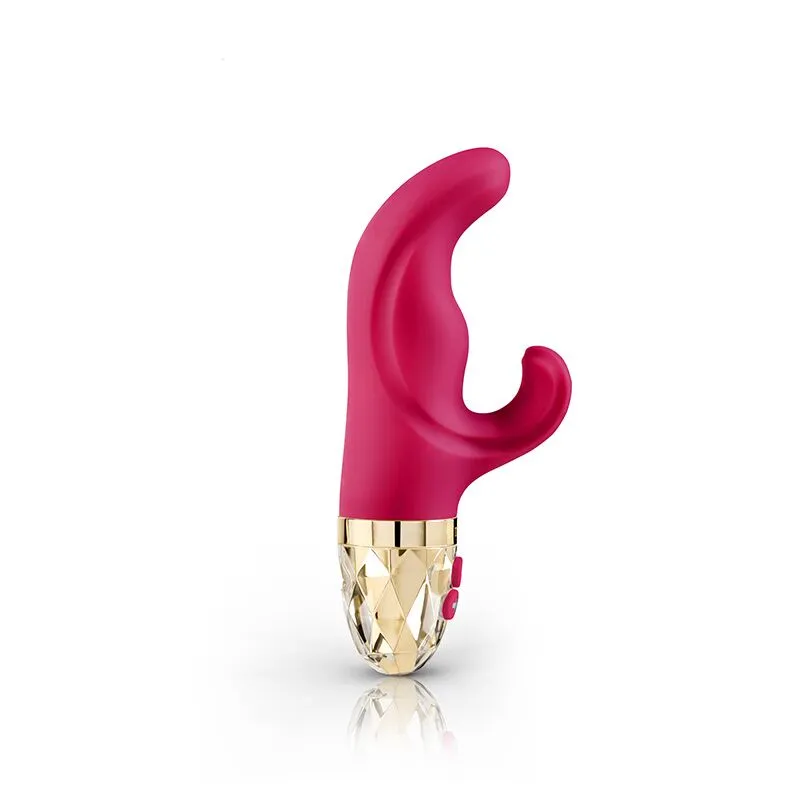 Вібратор-кролик Mystim Hop Hop Bob Fuchsia, потужний мотор, 8 режимів