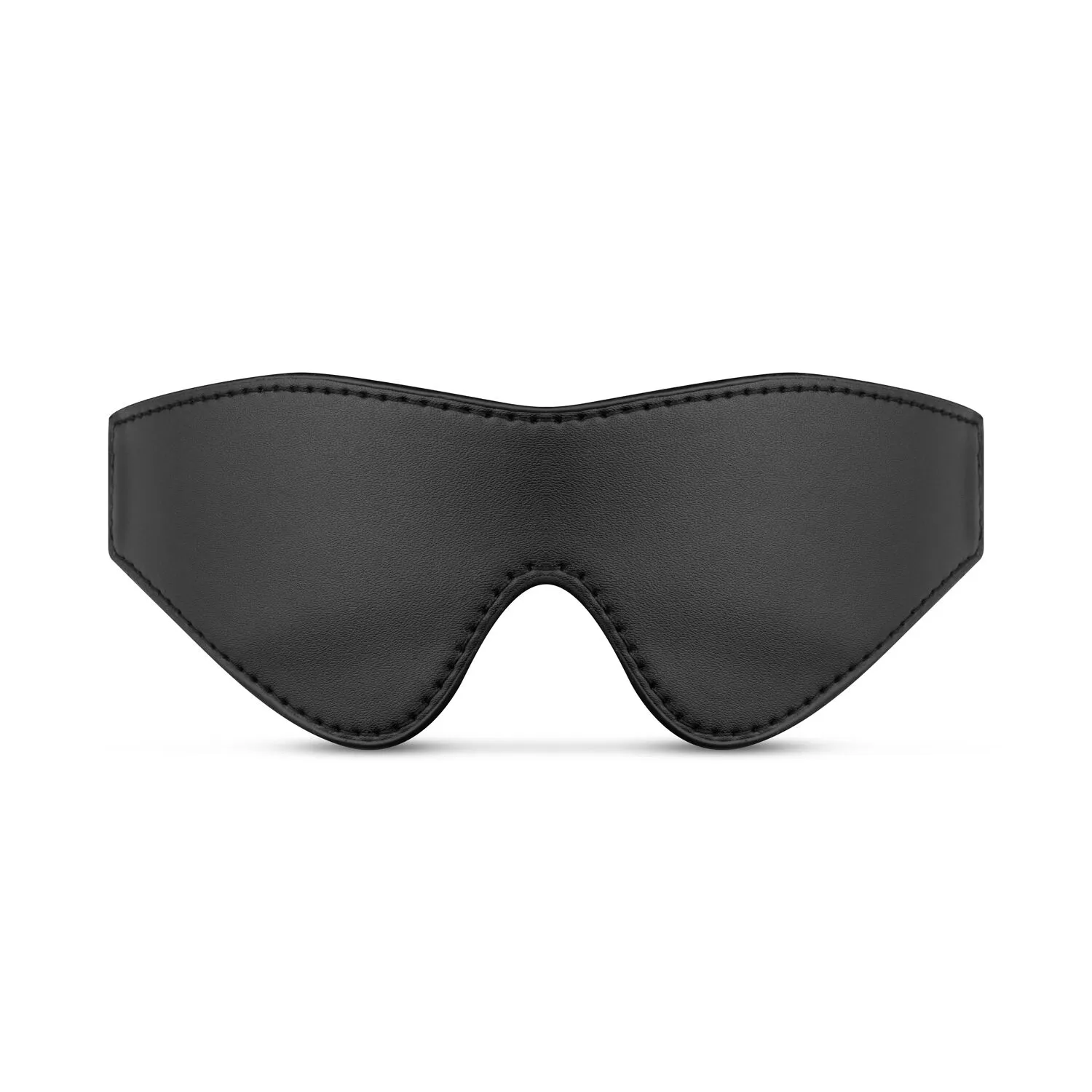 Маска Bedroom Fantasies: Faux Leather Blindfold, чорна