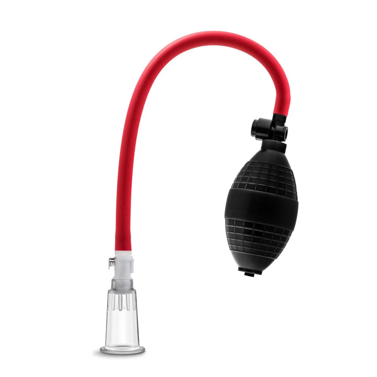 Вакуумна помпа для клітора Blush Temptasia – Beginner's Clitoral Pumping System, механічна, груша