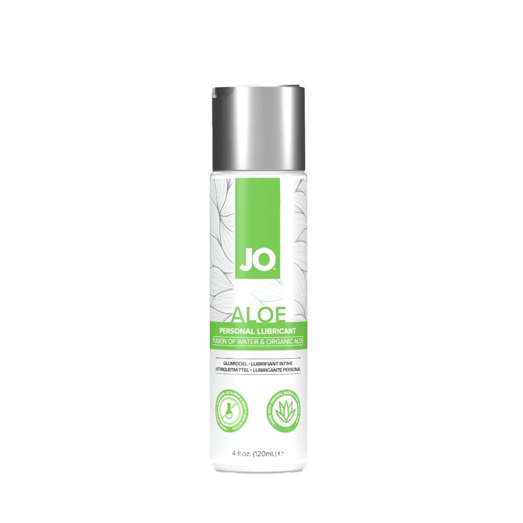 Змазка на водній основі JO H2O Organic Aloe (120 мл), зволожувальний та заспокійливий ефект