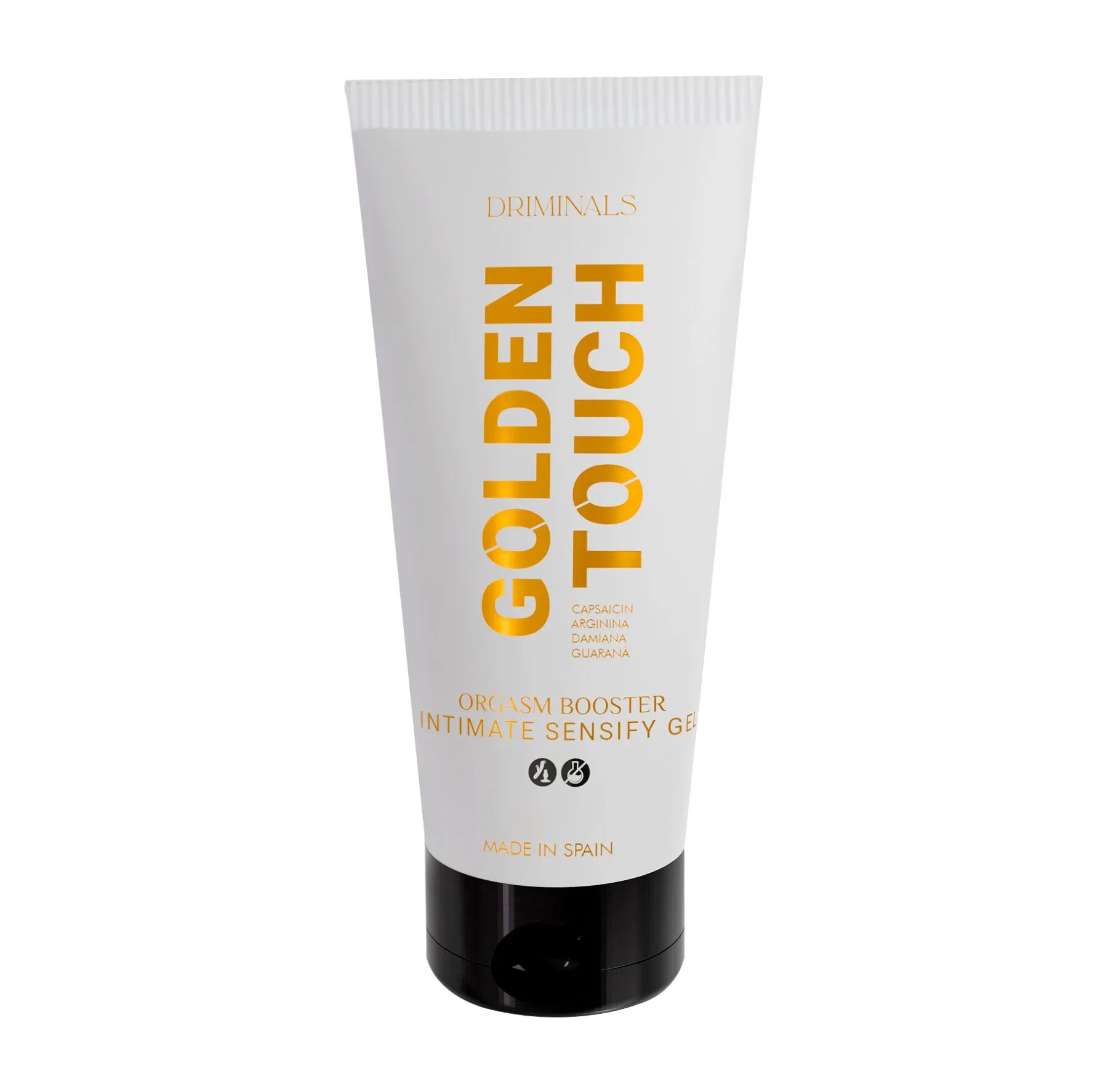Збуджувальний гель для клітора Driminals Golden Touch Orgasm Booster, 30 мл, розігрів та поколювання