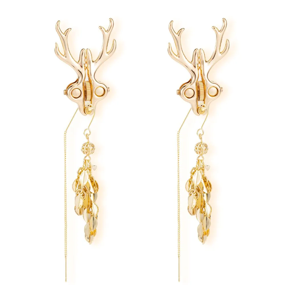 Затискачі для сосків LOCKINK SEVANDA Stag Adjustable Nipple Clamps Set