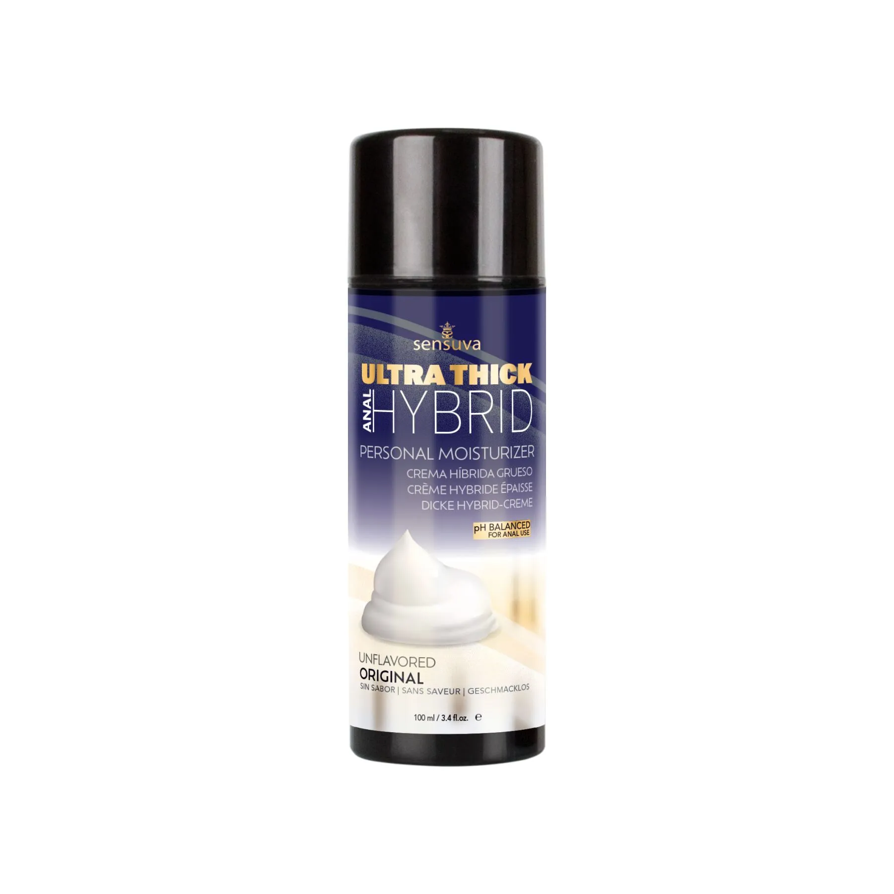 Анальна змазка на гібридній основі Sensuva UltraThick Anal Hybrid (100 мл), дуже густа