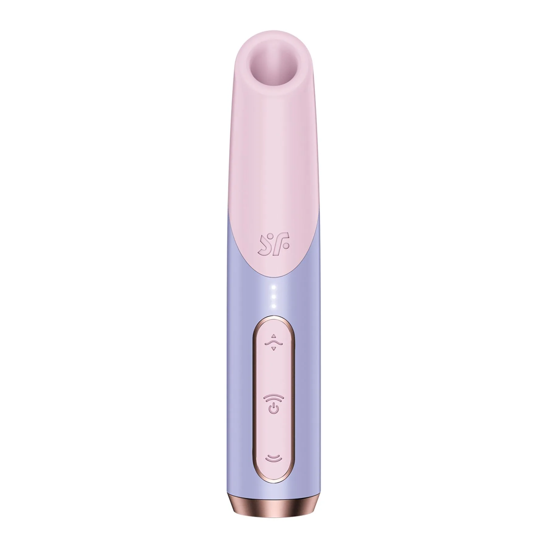 Вакуумний стимулятор Satisfyer Bold Kiss Violet, магнітна технологія 3D Air Pulse, 30 режимів роботи
