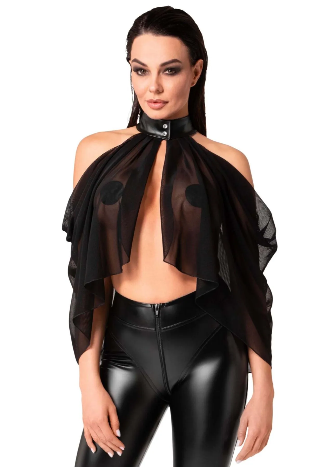 Болеро Noir Handmade F349 Tulle bolero - 6XL