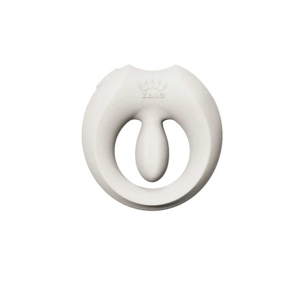 Ерекційне смарт-віброкільце Zalo Apis Ivory White, до 4 годин роботи, зарядний кейс