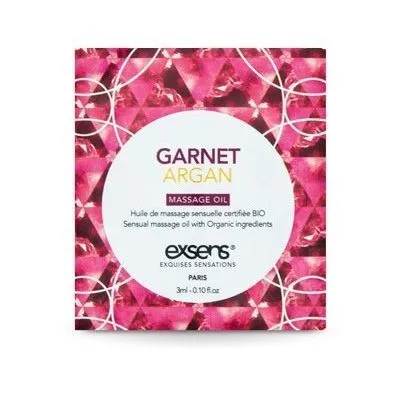 Пробник масажної олії EXSENS Garnet Argan 3мл (термін 01.06.2026)