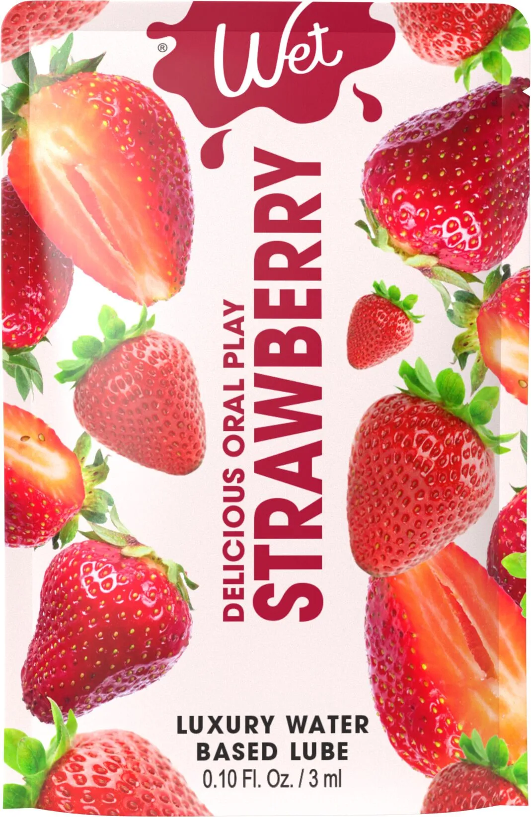 Розпродаж!!! Пробник Wet Oral Play Strawberry 3 мл (термін 03.2026)