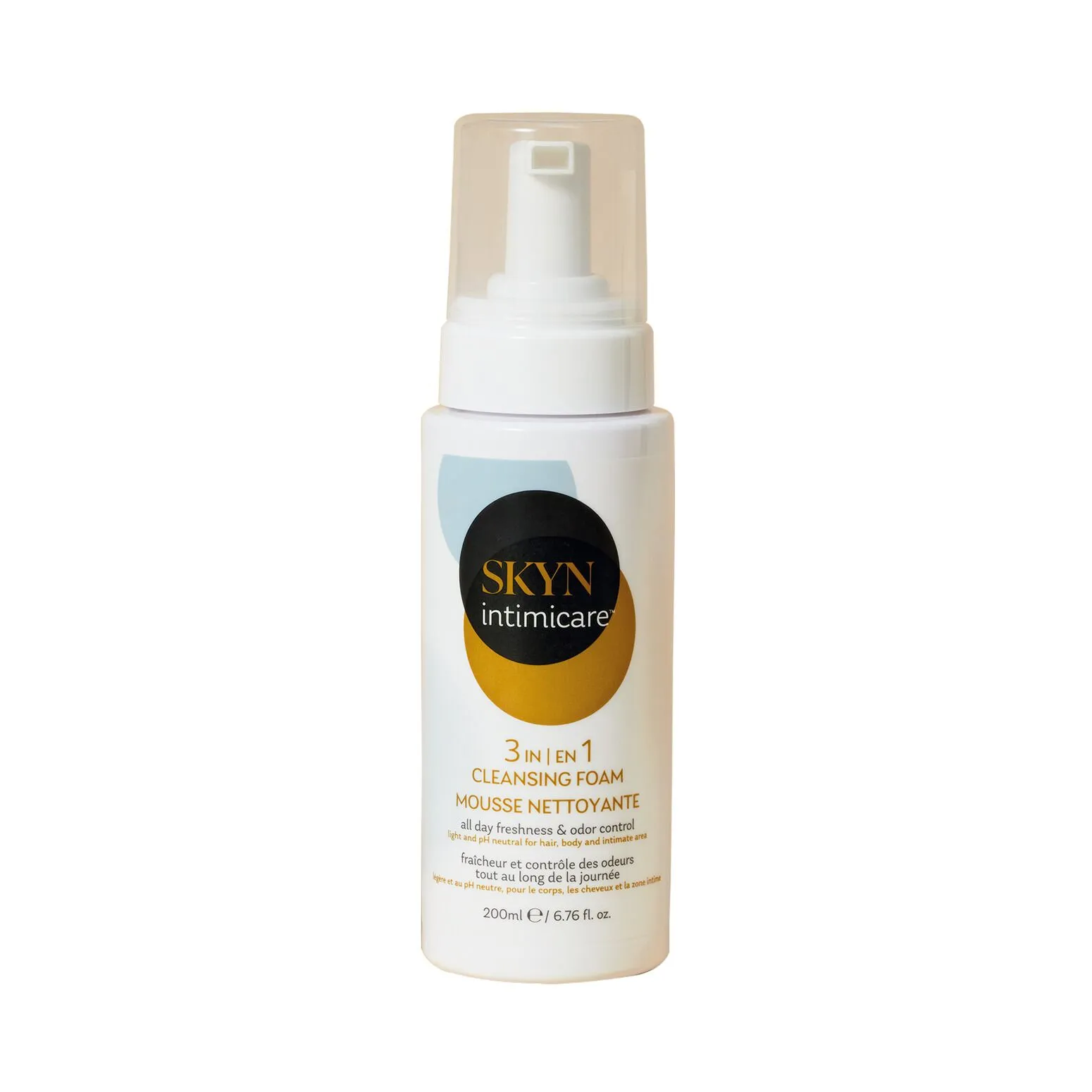 Розпродаж! Піна для інтимного догляду SKYN Intimicare 3in1 Cleansing Foam 200мл (термін 30.06.2026)