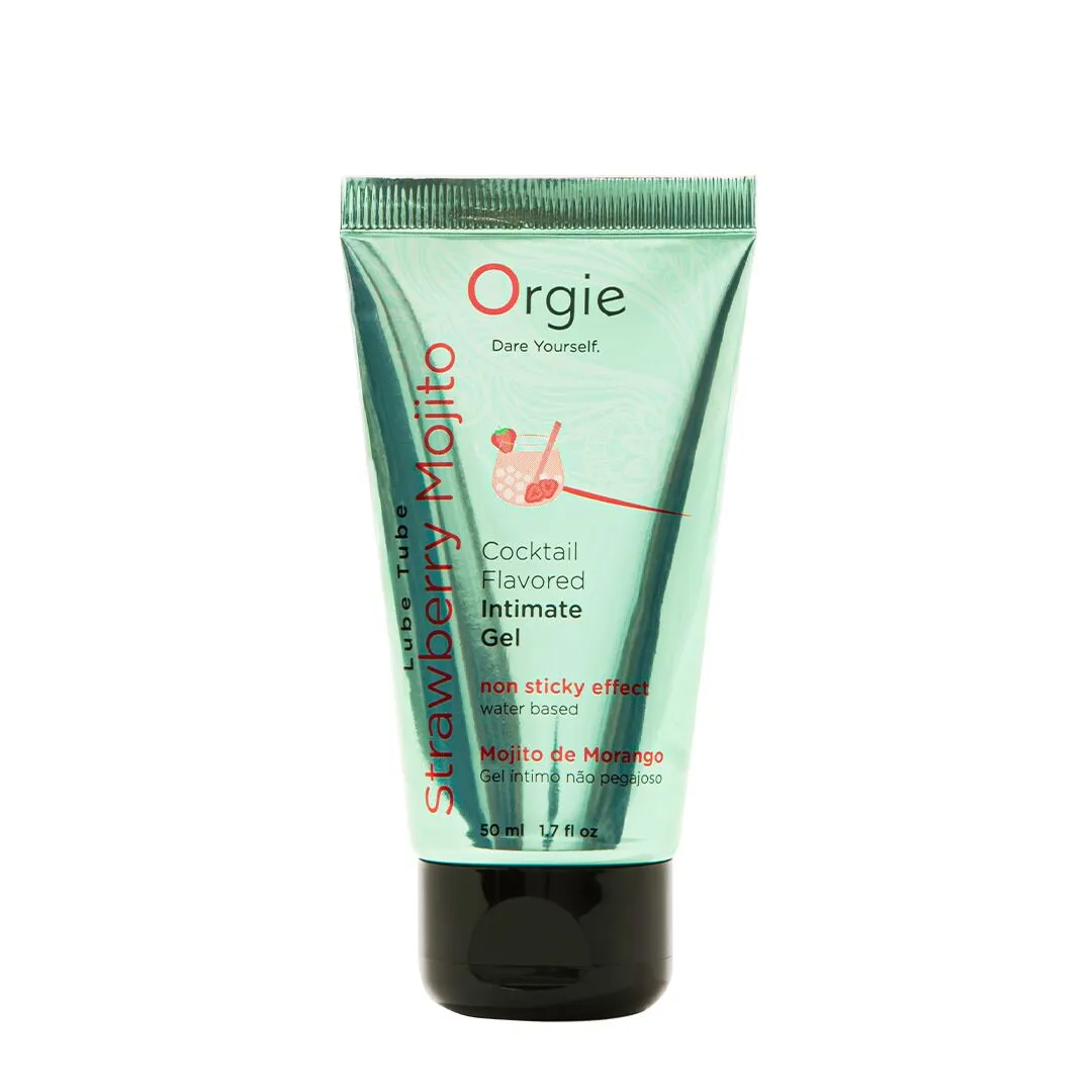 Розпродаж!!! Лубрикант на водній основі Orgie Lube Tube Strawberry Mojito 50мл (термін  31.07.2026)
