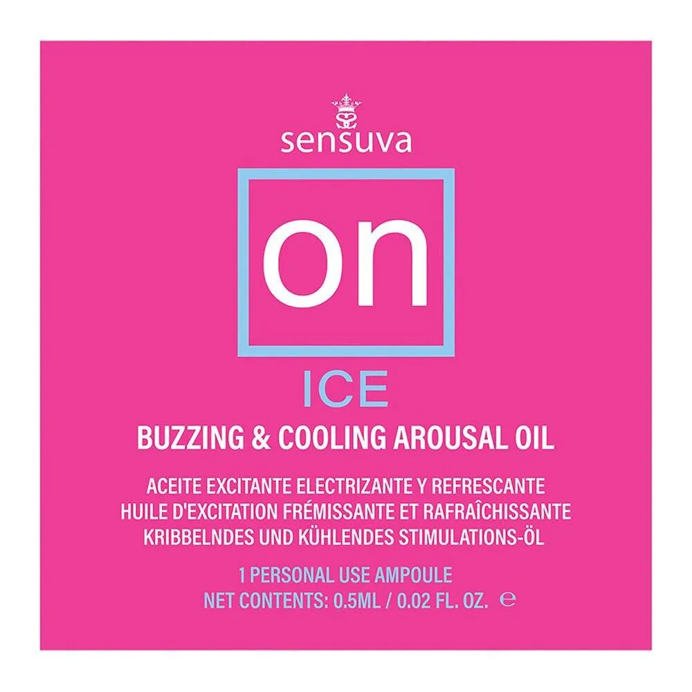 Пробник збуджувальної олії Sensuva – ON Arousal Oil for Her Ice (0,3 мл)
