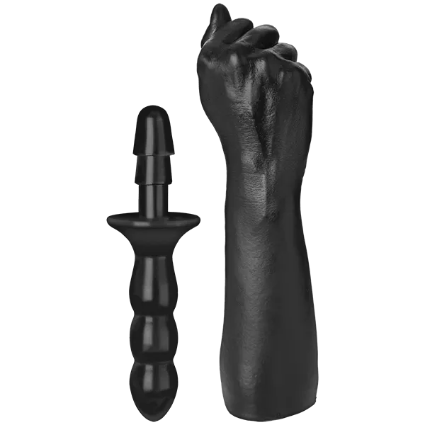 Кулак для фістинга Doc Johnson Titanmen The Fist with Vac-U-Lock Compatible Handle, діаметр 7,6 см