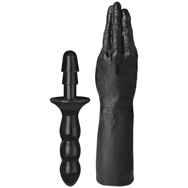 Рука для фістингу Doc Johnson Titanmen The Hand with Vac-U-Lock Compatible Handle, діаметр 6,9 см