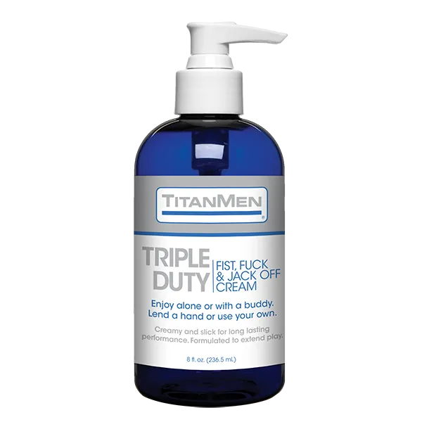 Густа змазка для фістингу Doc Johnson TitanMen - Triple Duty (240 г)